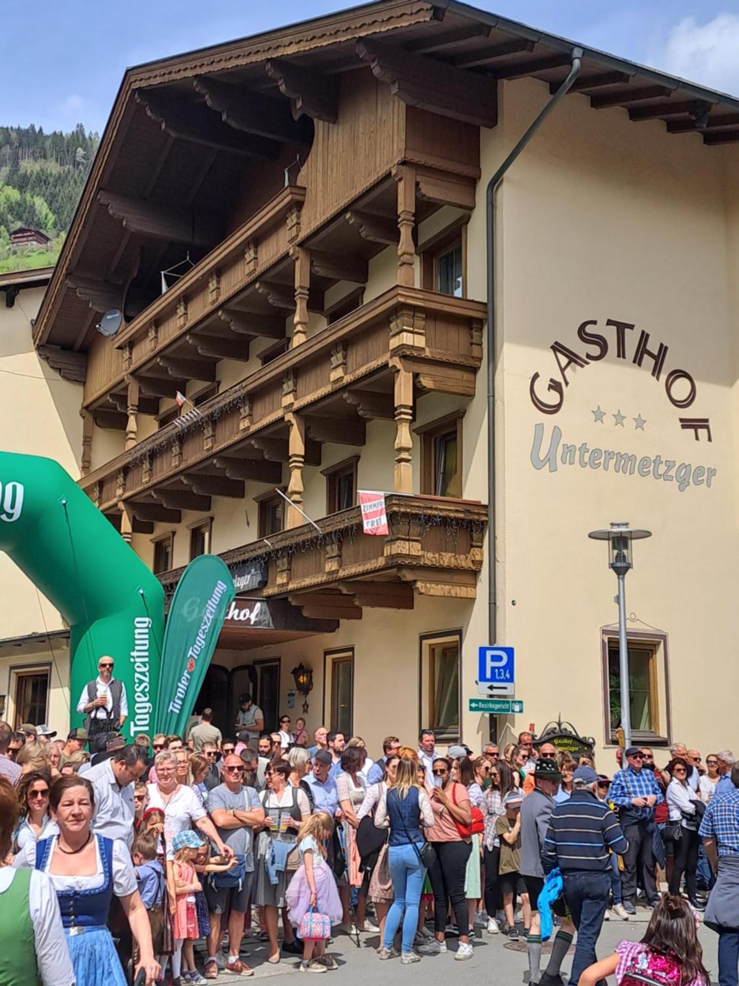 Hotel Untermetzger Zell am Ziller Esterno foto