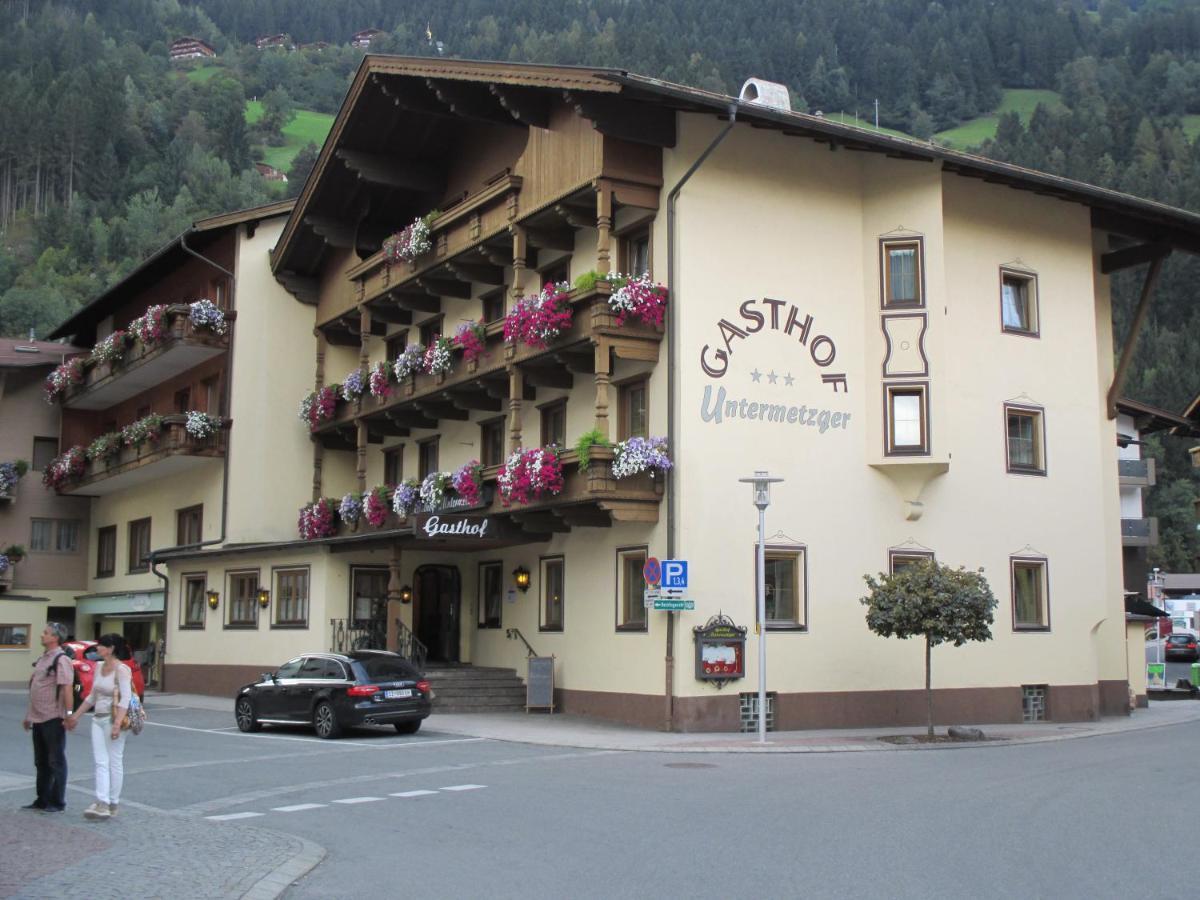 Hotel Untermetzger Zell am Ziller Esterno foto